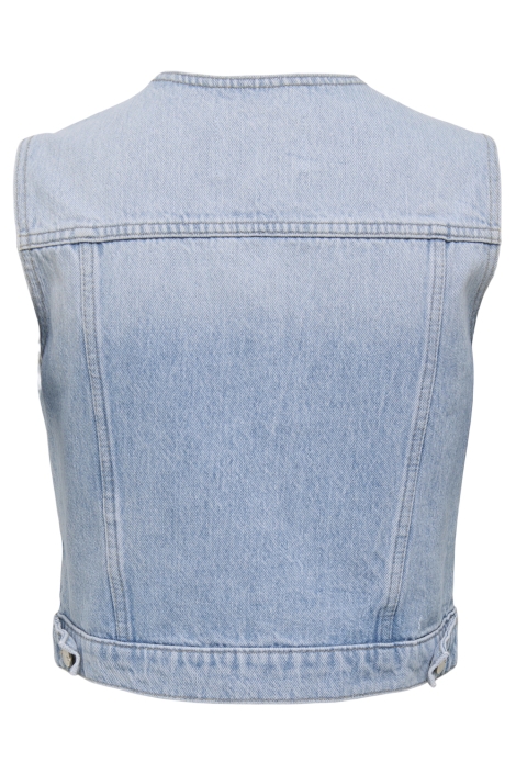 Only onlfeliz dnm waistcoat round collar